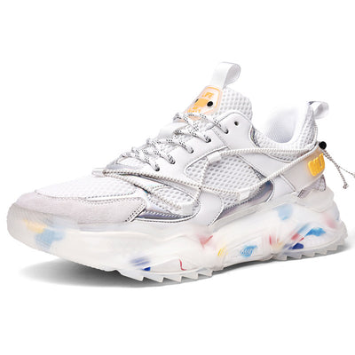 Casual Sports Shoes Men's Outdoor Running Daddy Shoes Plus Size Trend