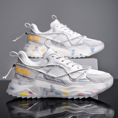 Casual Sports Shoes Men's Outdoor Running Daddy Shoes Plus Size Trend